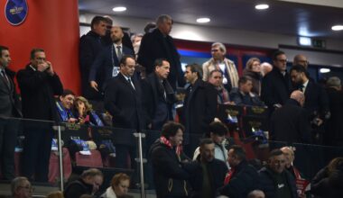 Tensão na tribuna presidencial da final da Taça da Liga