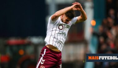 VÍDEO: Cláudio Braga marca, sai antes do intervalo e Hearts vence com dez