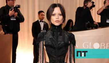 Jenna Ortega brilhou na red carpet com um look de Wednesday de alta costura — NiT