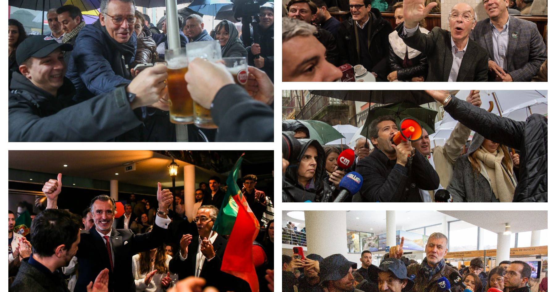 Primárias da esquerda à direita: Seguro e Ventura no foco dos ataques