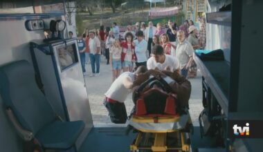 Terra Forte: Em estado grave, António é levado na ambulância - TVI