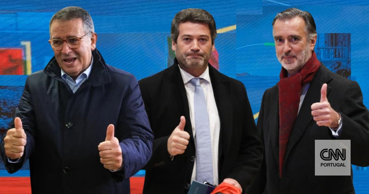 Tracking poll, 11.º e ÚLTIMO DIA: Seguro, Ventura e Cotrim fecham campanha (ainda mais) na frente