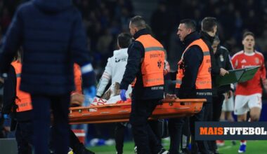 «Ríos tem uma lesão para quatro ou cinco semanas»