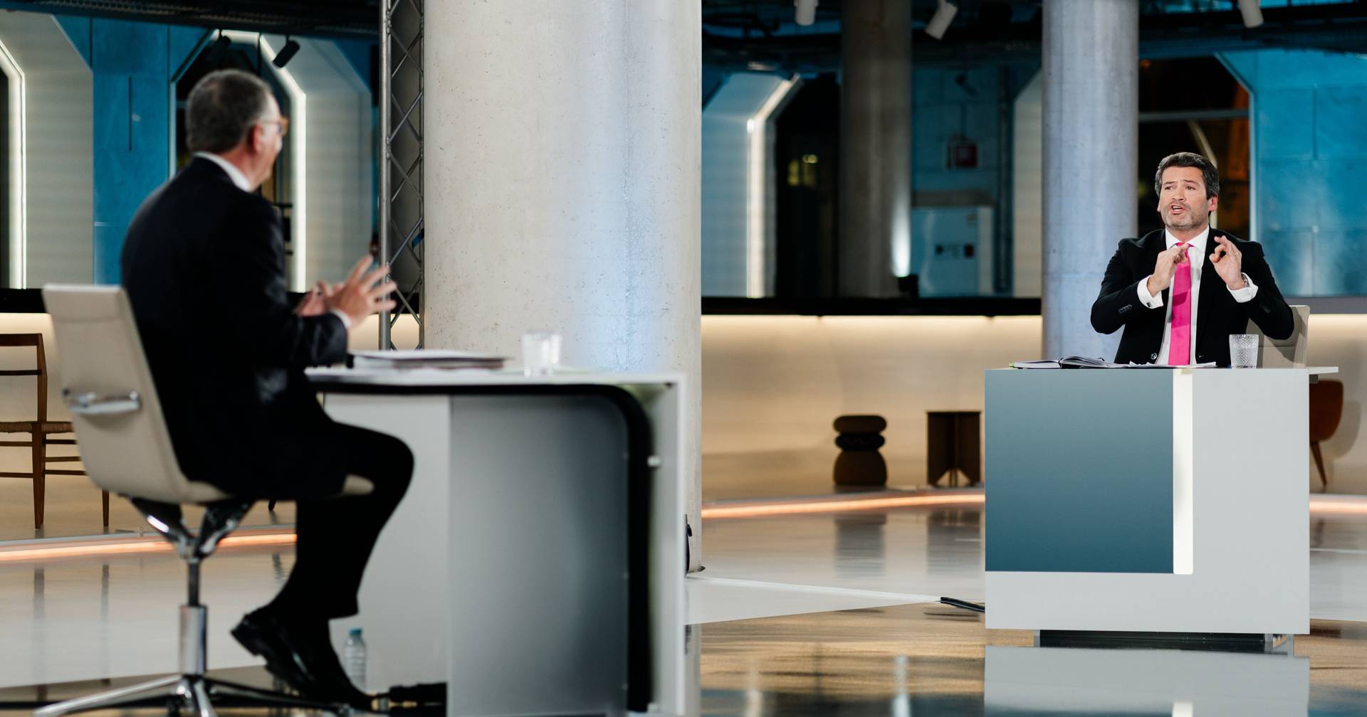 Ventura e Seguro fazem render o debate: líder do Chega com desinformação