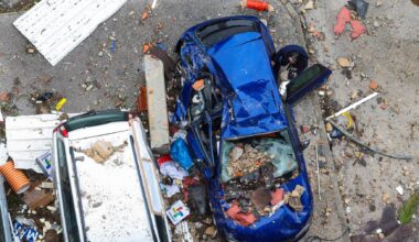 Depressão Kristin: risco de cheias nos próximos dias, Governo já em contacto com a Comissão Europeia