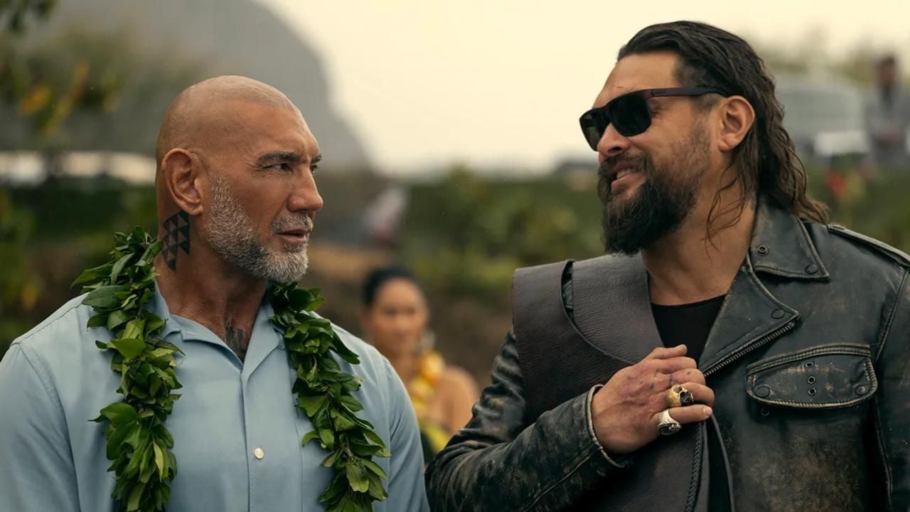 Pelo bem de seu humor, assista a este filme de comédia que acabou de chegar ao Prime Video: Estrelado por Jason Momoa e Dave Bautista - Notícias de cinema