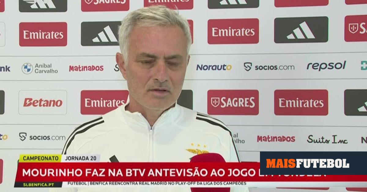 Mourinho: «O que Courtois fez com o Trubin é incrível» - Maisfutebol
