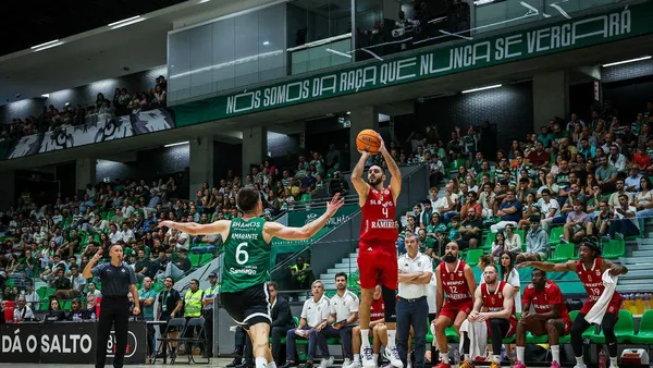 Benfica-Sporting na Liga de basquetebol