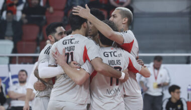 Benfica Leixões Campeonato Voleibol - SL Benfica