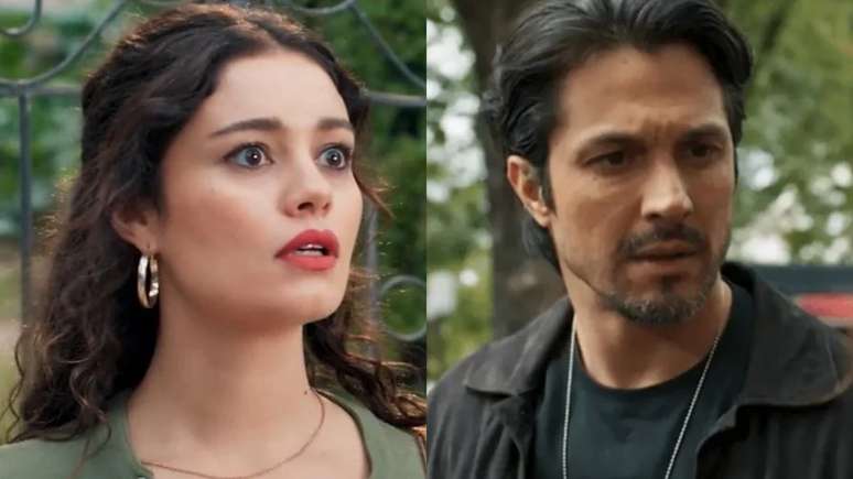 Gerluce (Sophie Charlotte) e Paulinho (Romulo Estrela) de Três Graças (Reprodução/TV Globo)