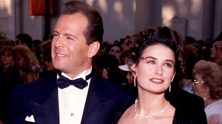 Demi Moore Bruce Willis no Emmy Awards de 1988