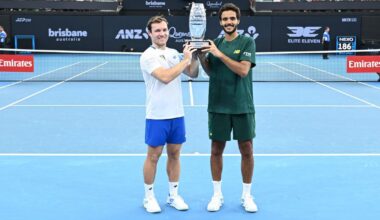 Em grande! Francisco Cabral bate dupla n.º 1 na final e conquista Brisbane