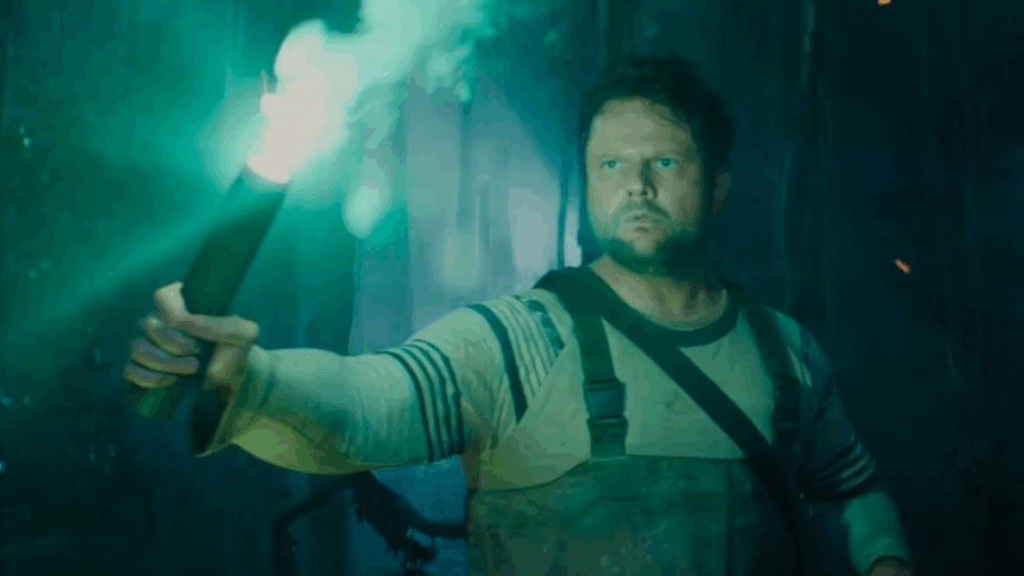 Anaconda: Selton Mello foge da cobra gigante em pôster oficial