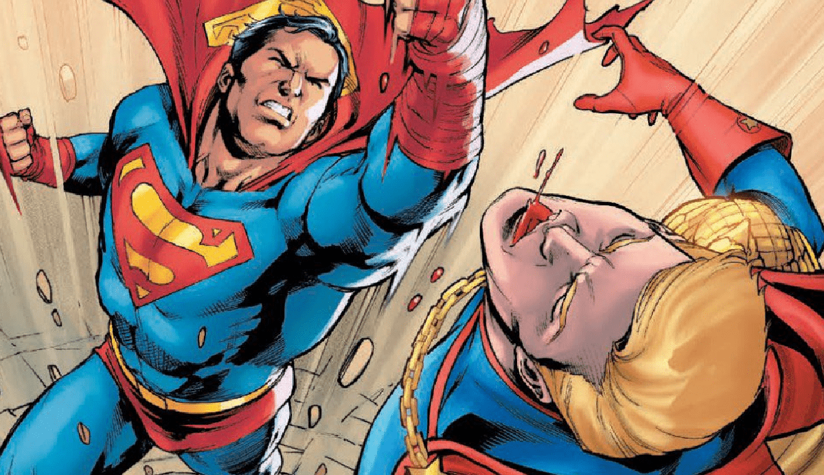 DC divulga trecho da luta entre Superman e Capitão Pátria; Veja
