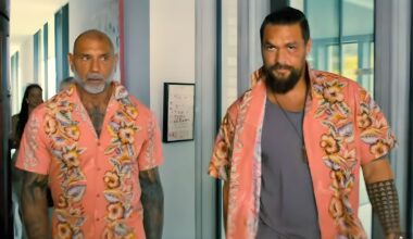 Dupla Perigosa, comédia de ação com Jason Momoa e Dave Bautista, ganha trailer eletrizante