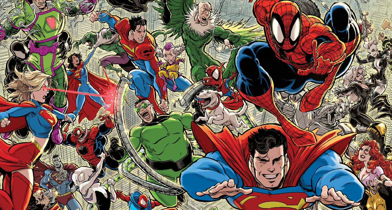 Marvel revela equipe criativa e detalhes de Homem-Aranha & Superman