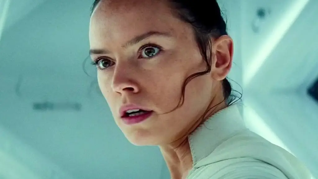 Daisy Ridley como Rey em Star Wars