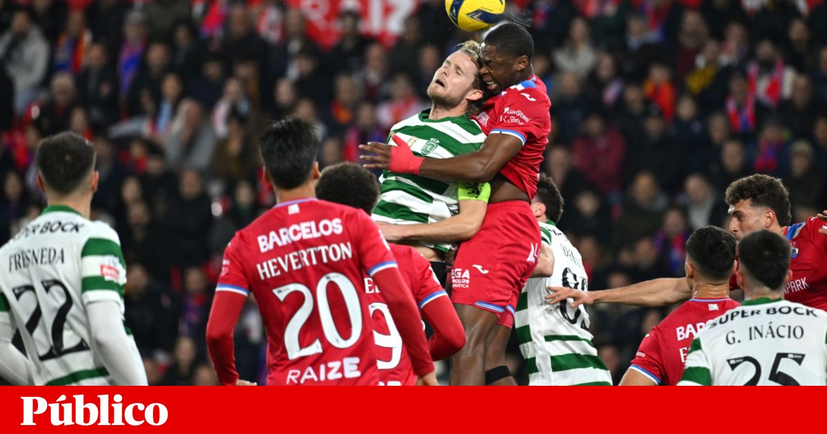 Sporting entra em 2026 com tropeção em Barcelos | Crónica de jogo