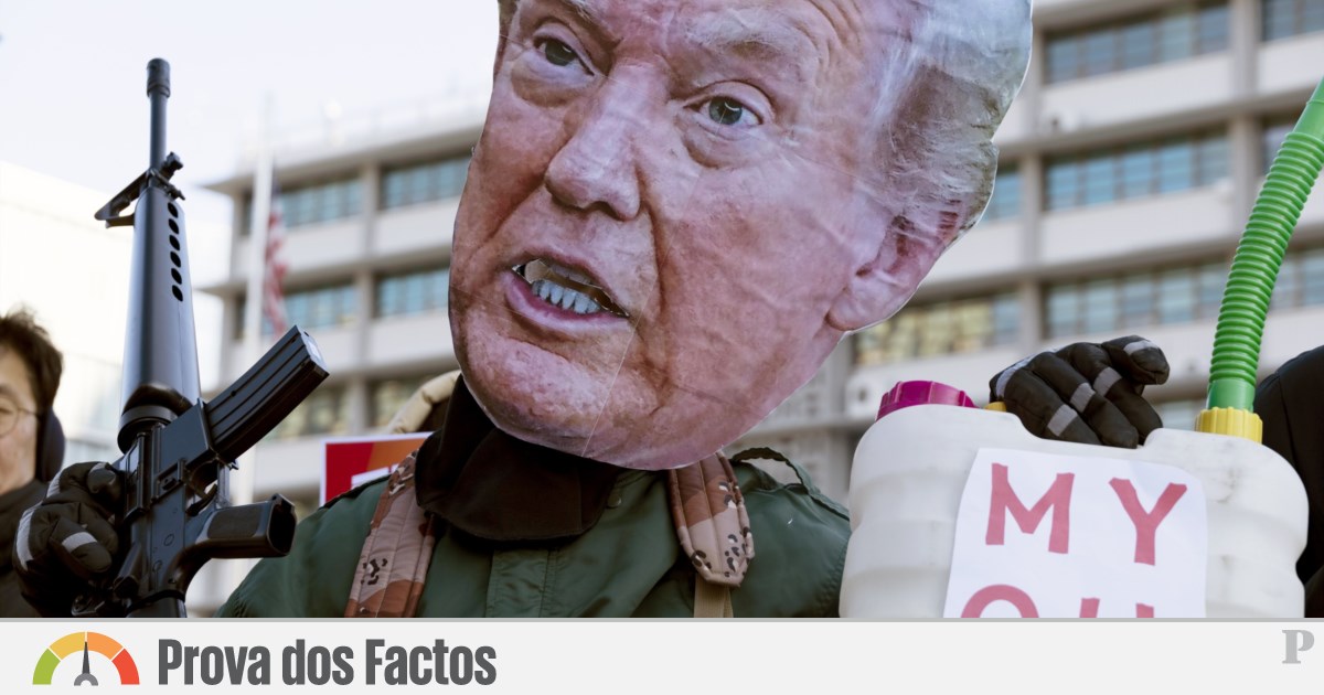 Ataque dos EUA: três frases falsas de Donald Trump sobre a Venezuela e Maduro | Prova dos Factos