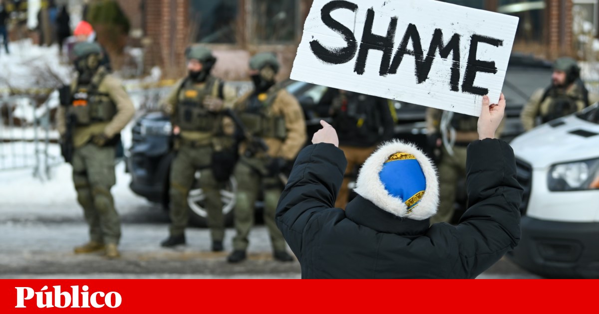 ICE mata mulher desarmada a tiro em Mineápolis, Casa Branca acusa-a de “terrorismo” | EUA