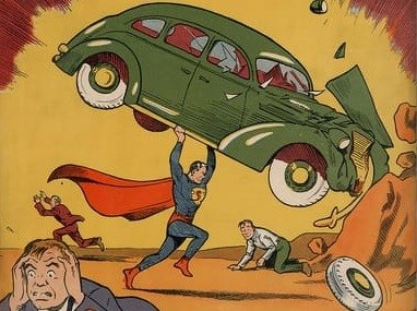 Cópia rara da BD que apresentou ao mundo o Super-Homem vendida por 12,8 milhões | Banda desenhada