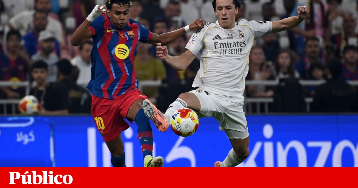 Barcelona bate Real Madrid e conquista a Supertaça de Espanha na Arábia Saudita | Futebol internacional