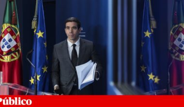 Leitão Amaro apaga vídeo sobre gestão da tempestade: “Não era o objectivo desejado” | Tempestade Kristin