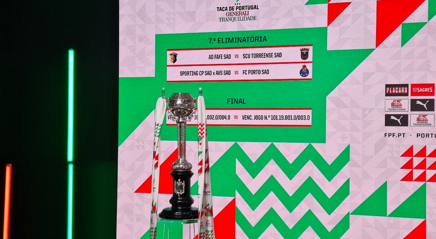 Clássico à vista nas meias-finais da Taça de Portugal