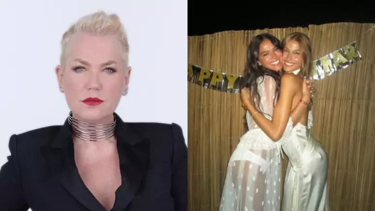 A apresentadora Xuxa Meneghel saiu em defesa da filha, a modelo Sasha Meneghel, e de sua melhor amiga, a atriz Bruna Marquezine