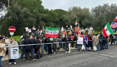 Uma centena de pessoas protestam contra regime iraniano em Lisboa