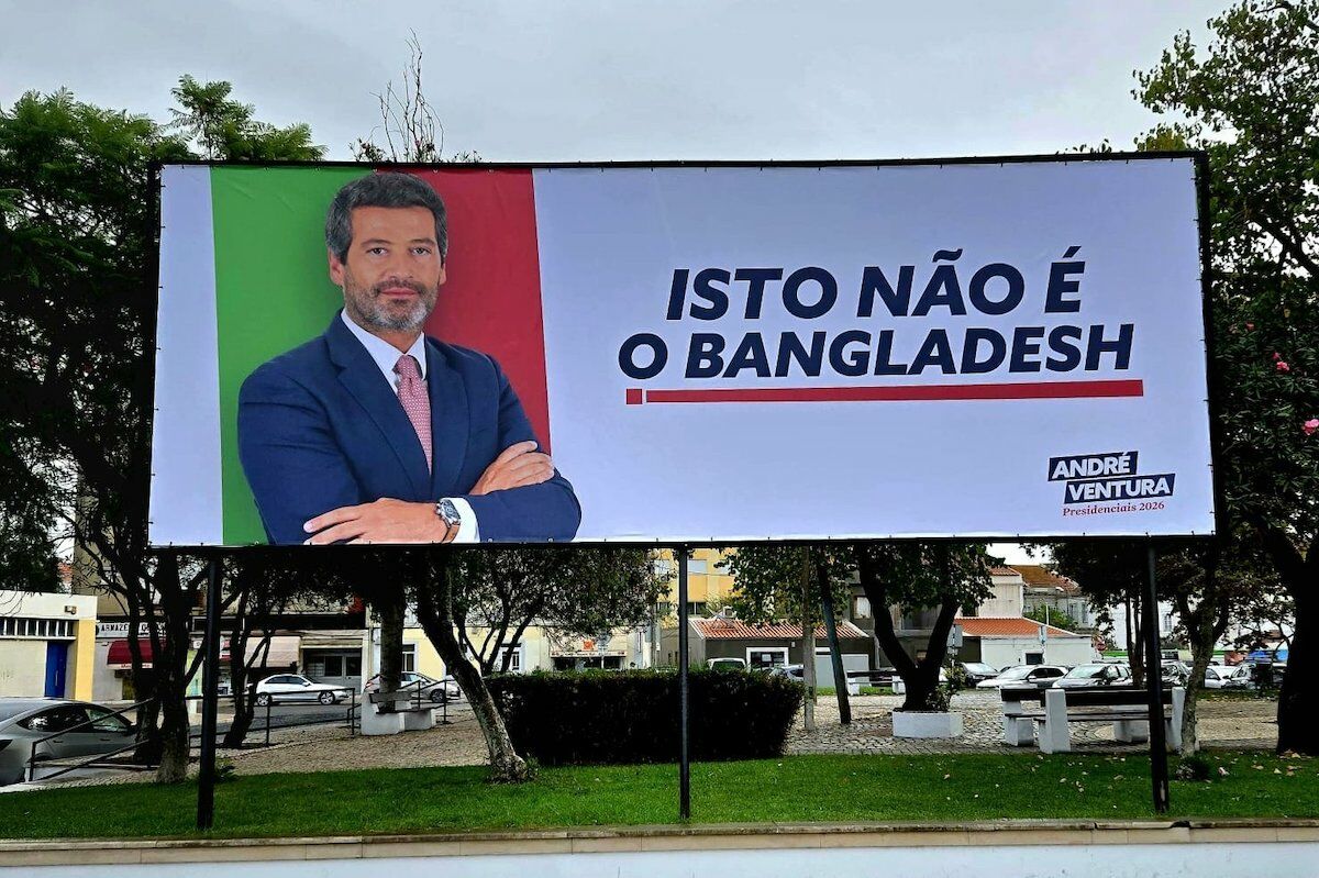 Camisolas da campanha de André Ventura são feitas... no Bangladesh