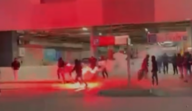 Claques de Barreirense e Olímpico Montijo em confrontos violentos