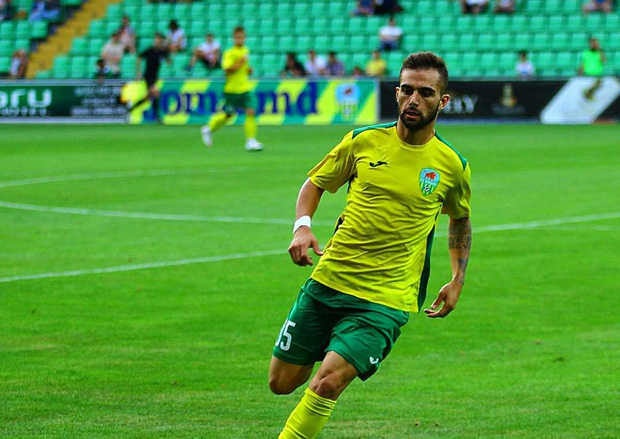 Hugo Moreira ao serviço do Zimbru, da Moldávia - Foto: Hugo Moreira/Instagram