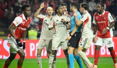 Benfica e Sporting de Braga defrontam-se pela quinta vez nas `meias`