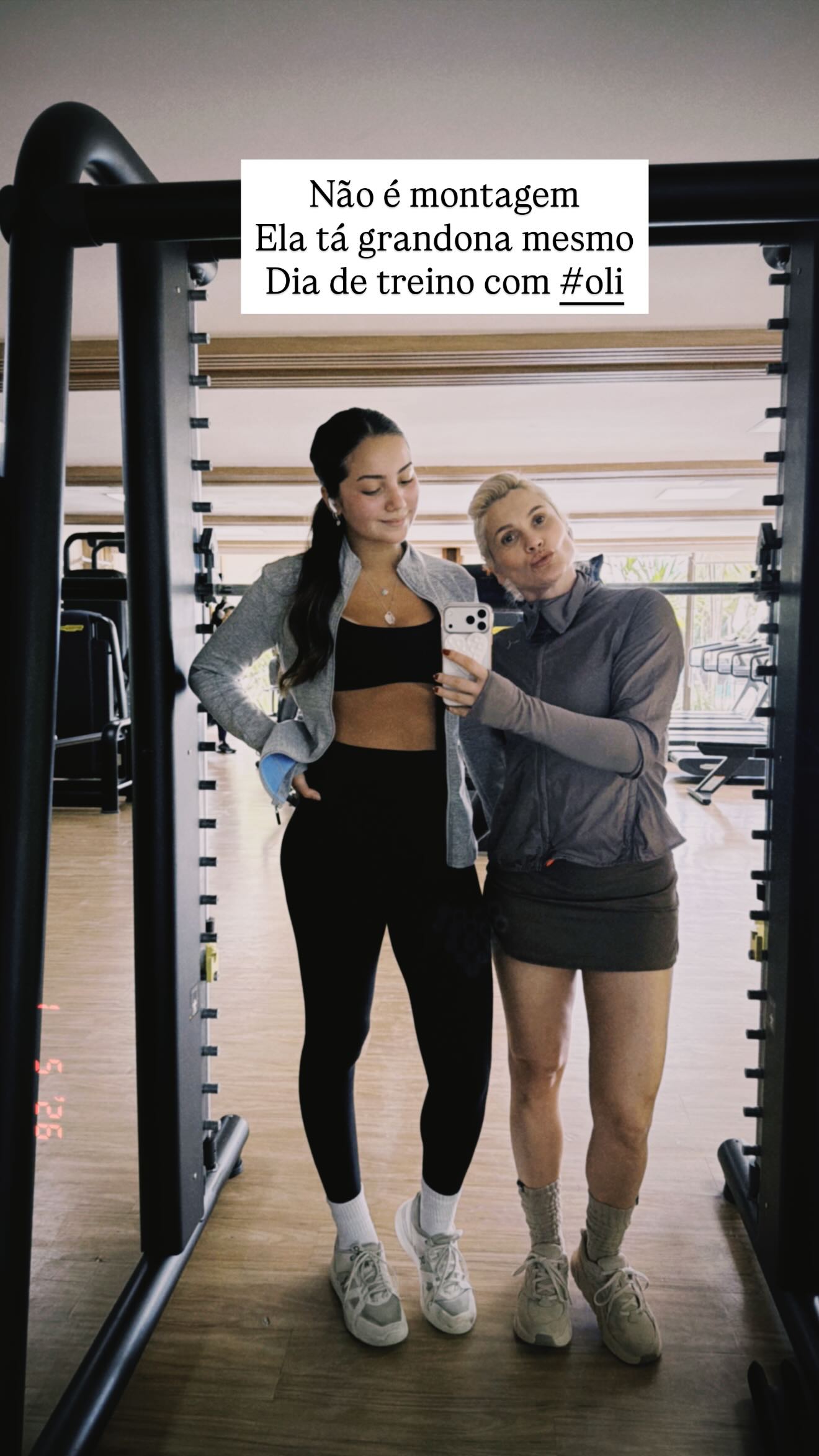 Olívia e Flávia Alessandra - Foto: Reprodução / Instagram