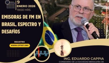 Eduardo Cappia participa de conferência internacional sobre o espectro de FM no Brasil