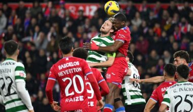 Sporting cede empate em Barcelos