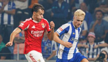 Benfica: fogo de artifício de madrugada junto ao hotel no Porto