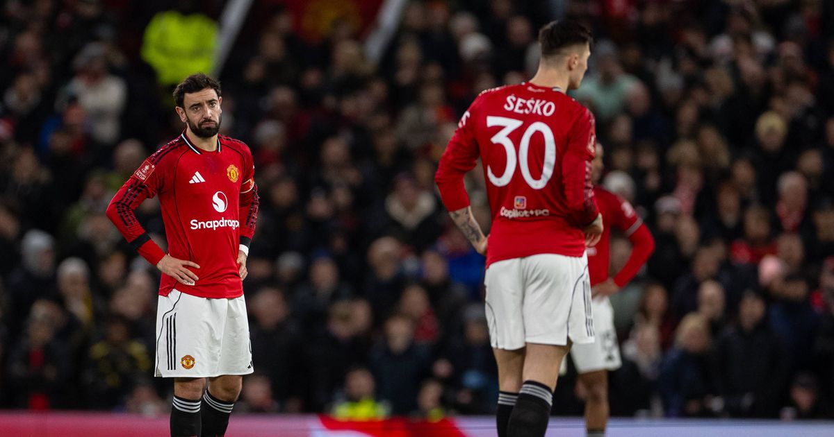 A estatística chocante que espelha bem o momento do Manchester United