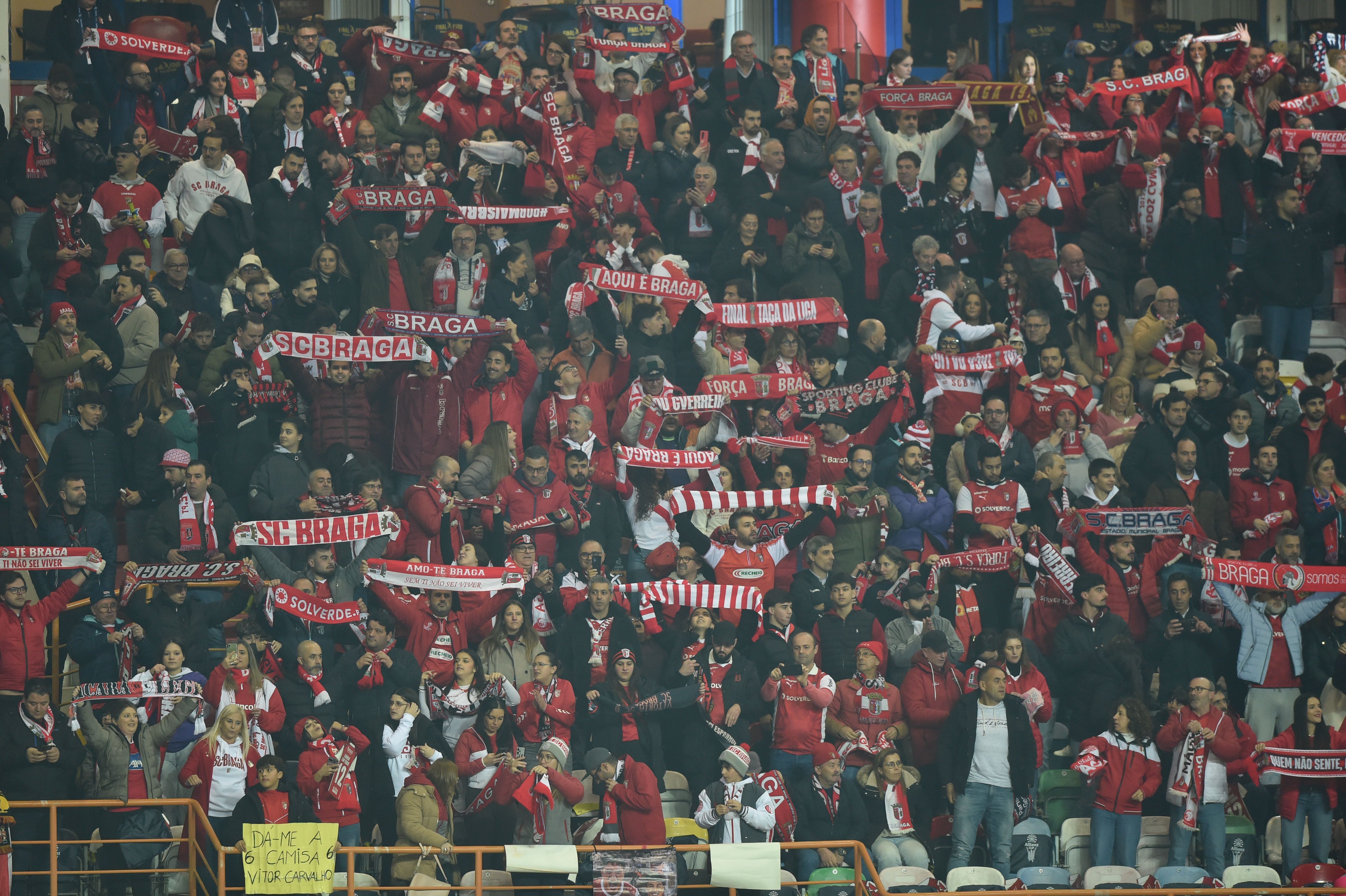 Adeptos do SC Braga - Foto: Miguel Nunes