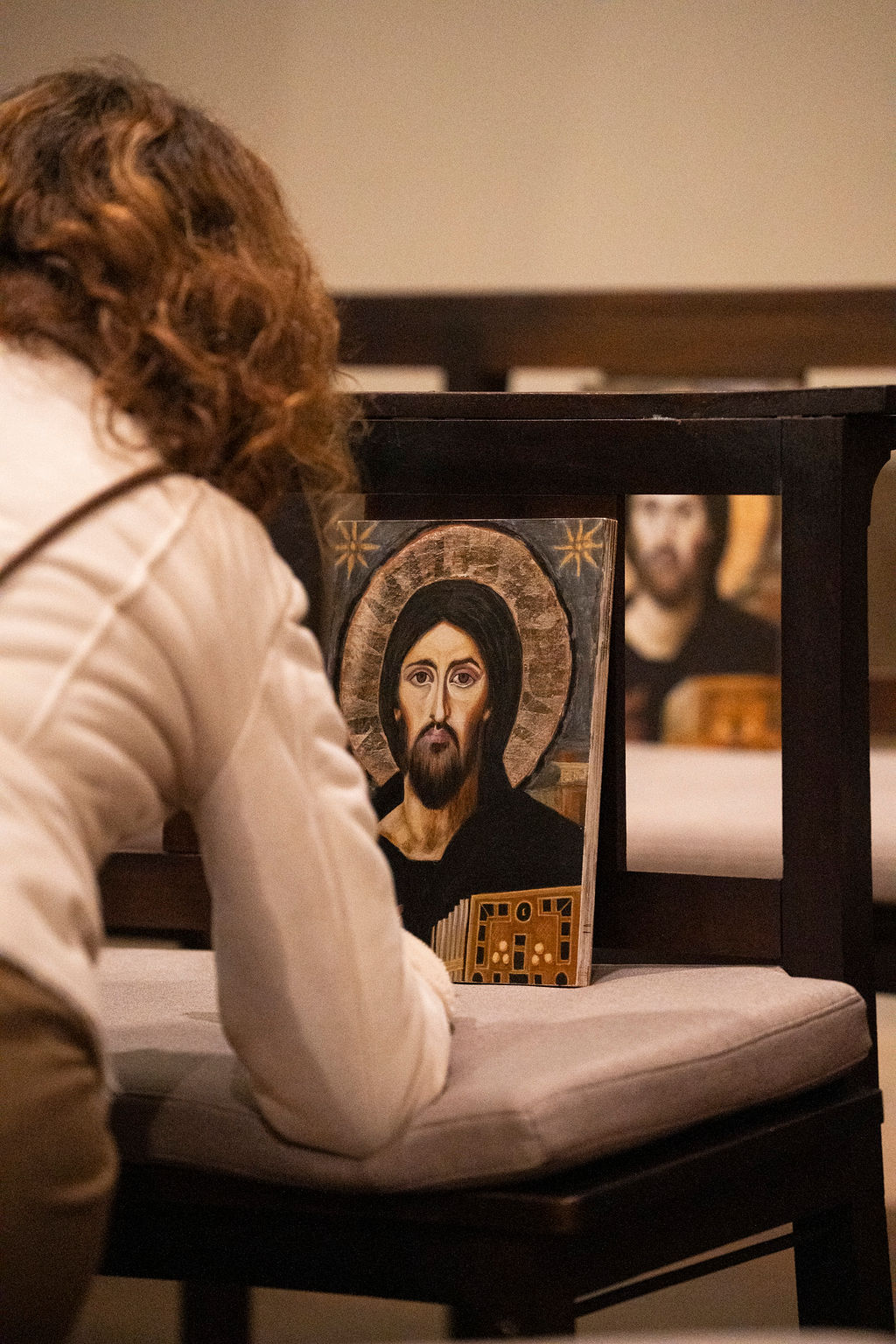 Exposição de ícones de Nelson Ferreira na igreja dos Redentoristas, no Porto. Foto Kako Art