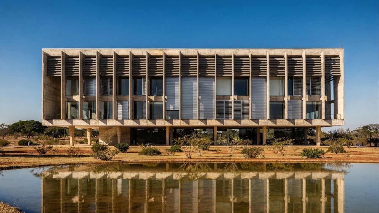 Com design de concreto aparente e brises móveis a sede da OAB em Brasília virou um marco da arquitetura de Lelé e da funcionalidade brasileira