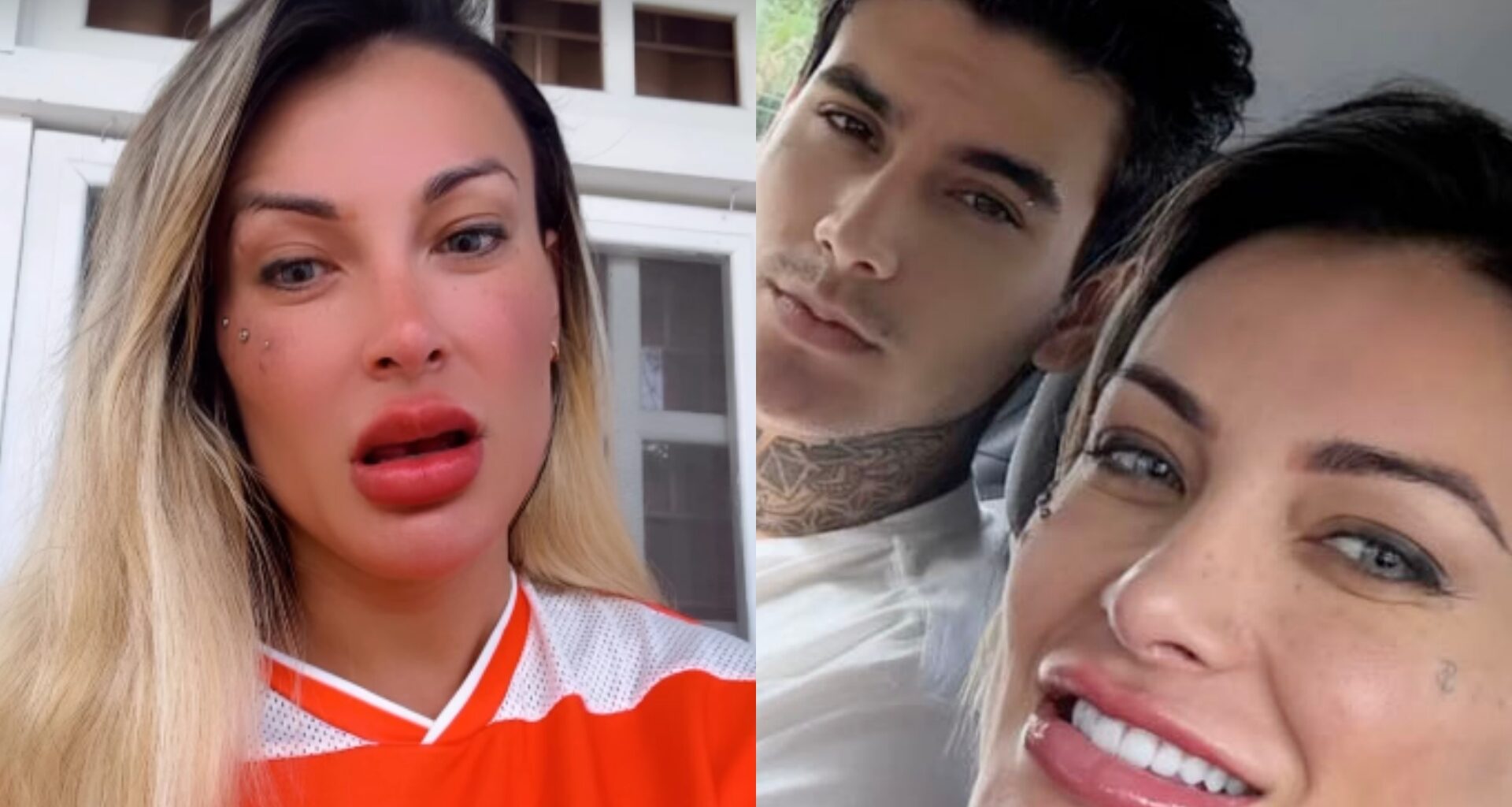 Andressa Urach e o filho, Arthur Urach