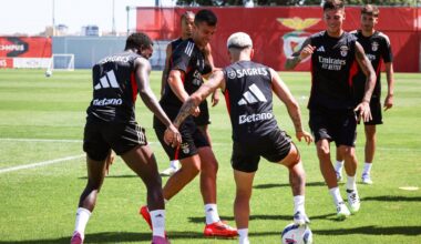 Benfica recebe uma boa notícia na preparação para o encontro com o FC Porto