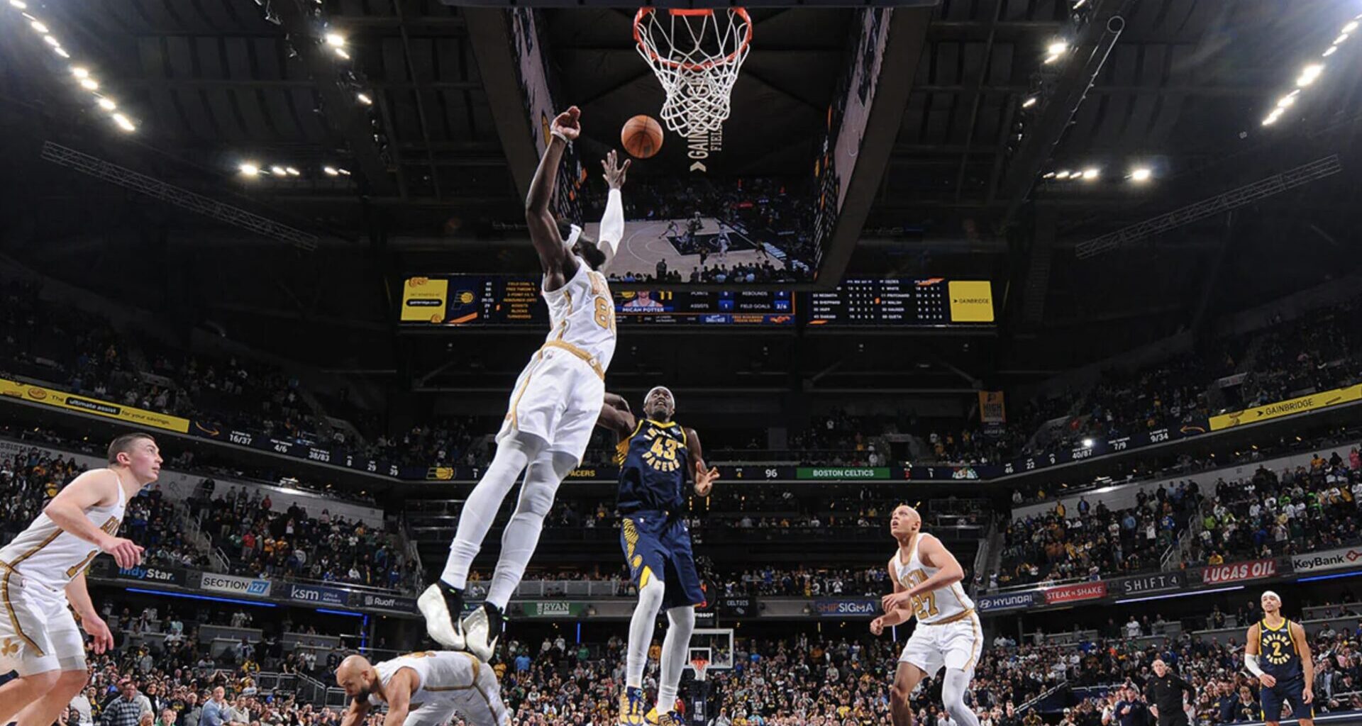 Neemias Queta impressiona mas Boston Celtics são derrotados na viagem a Indiana