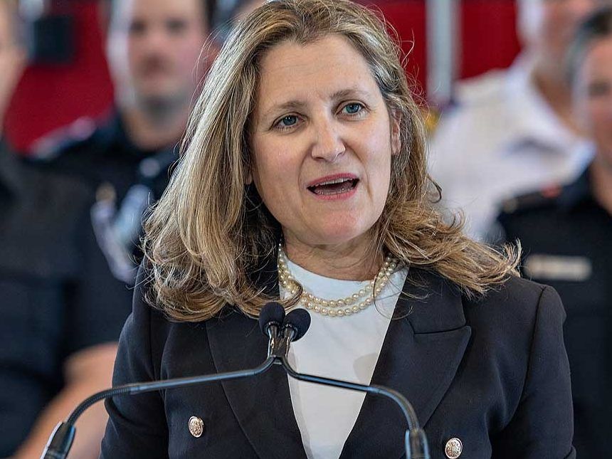 Ex-ministra do Canadá nomeada conselheira económica de Zelensky