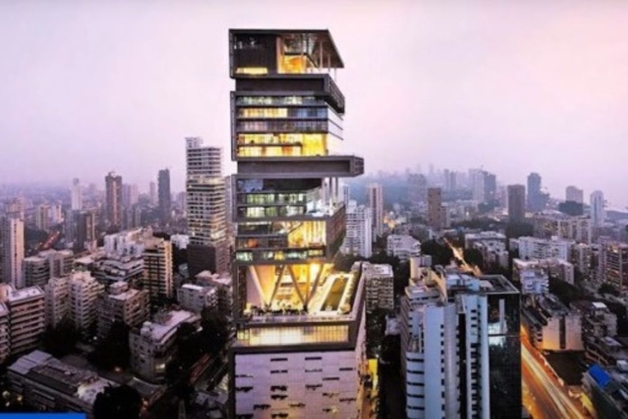 Casa mais cara do mundo com 37.000 mil metros quadrados tem tantos andares que precisa de 600 funcionários para dar conta