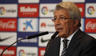 Presidente do Atlético Madrid faz pedido a Diego Simeone e destaca melhor contratação durante a sua presidência: «Foi espetacular»