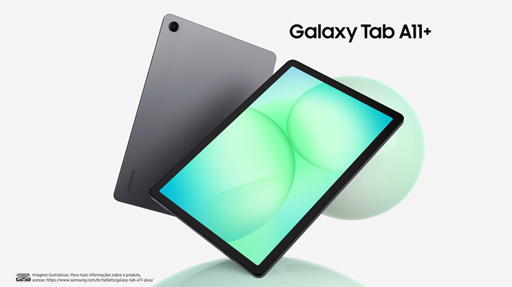 Galaxy Tab A11+ chega ao Brasil com inteligência artificial, experiência Galaxy aprimorada e design premium – Samsung Newsroom Brasil