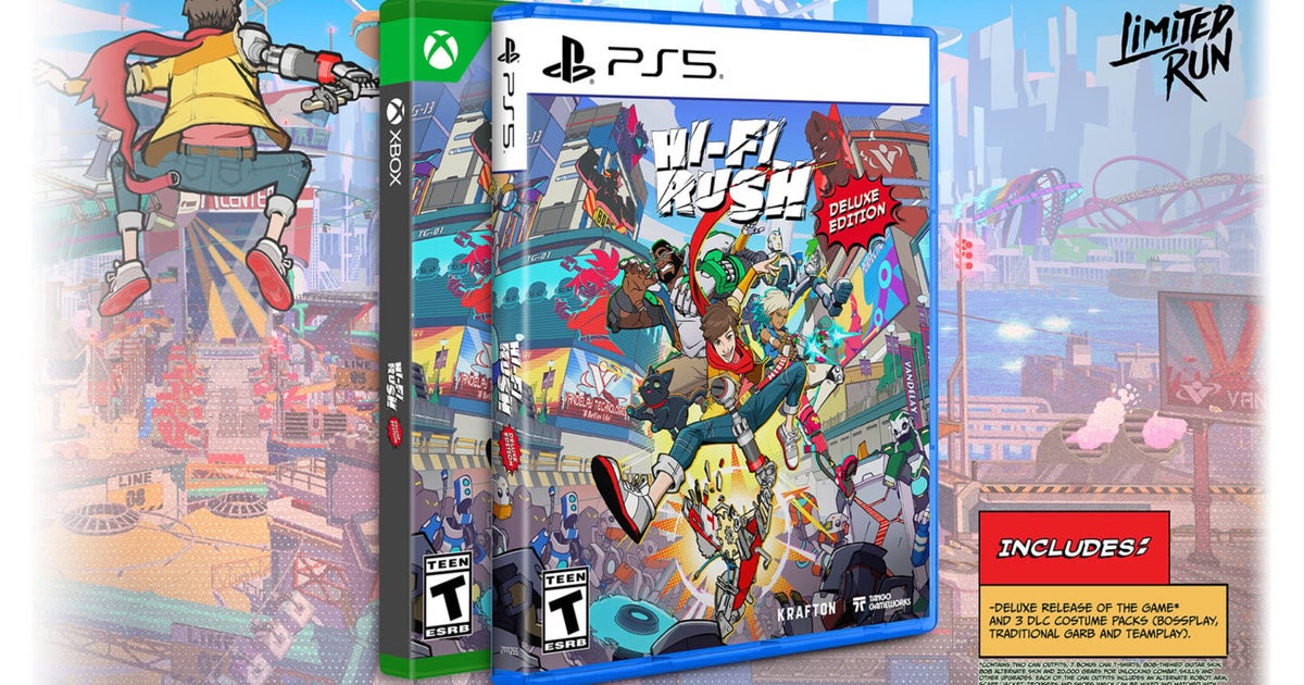 Eis as versões físicas de Hi-Fi Rush